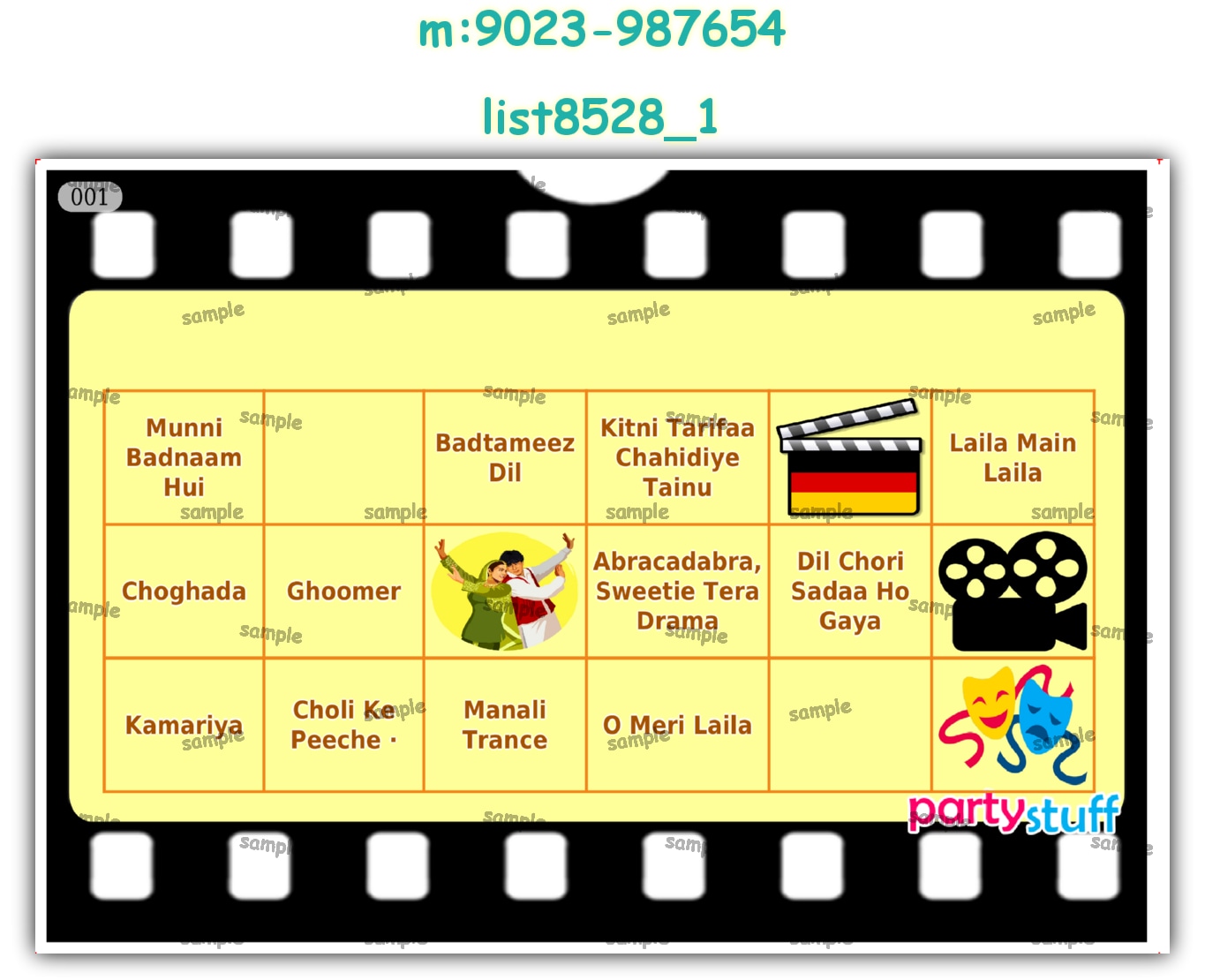 Tambola Housie | PDF list8528_1 PDF Tambola Housie