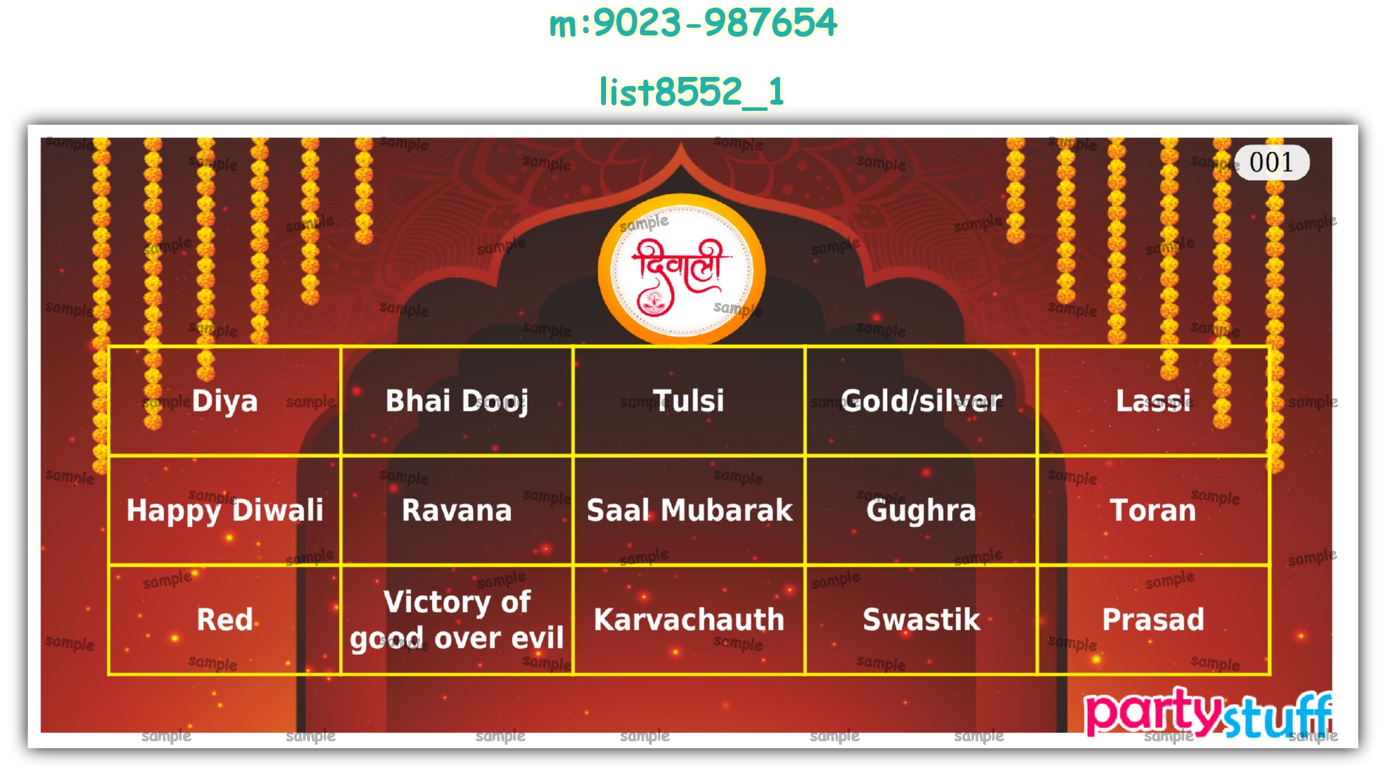 Tambola Housie | PDF list8552_1 PDF Tambola Housie