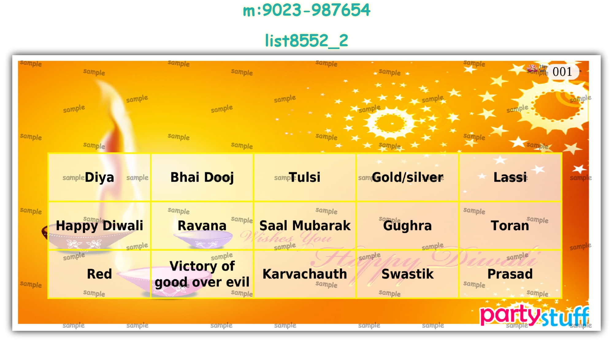 Tambola Housie | PDF list8552_2 PDF Tambola Housie