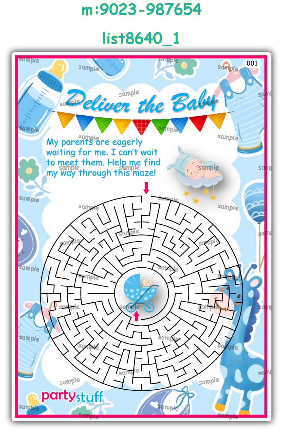 Paper Games | Printed list8640_1 Printed Paper Games