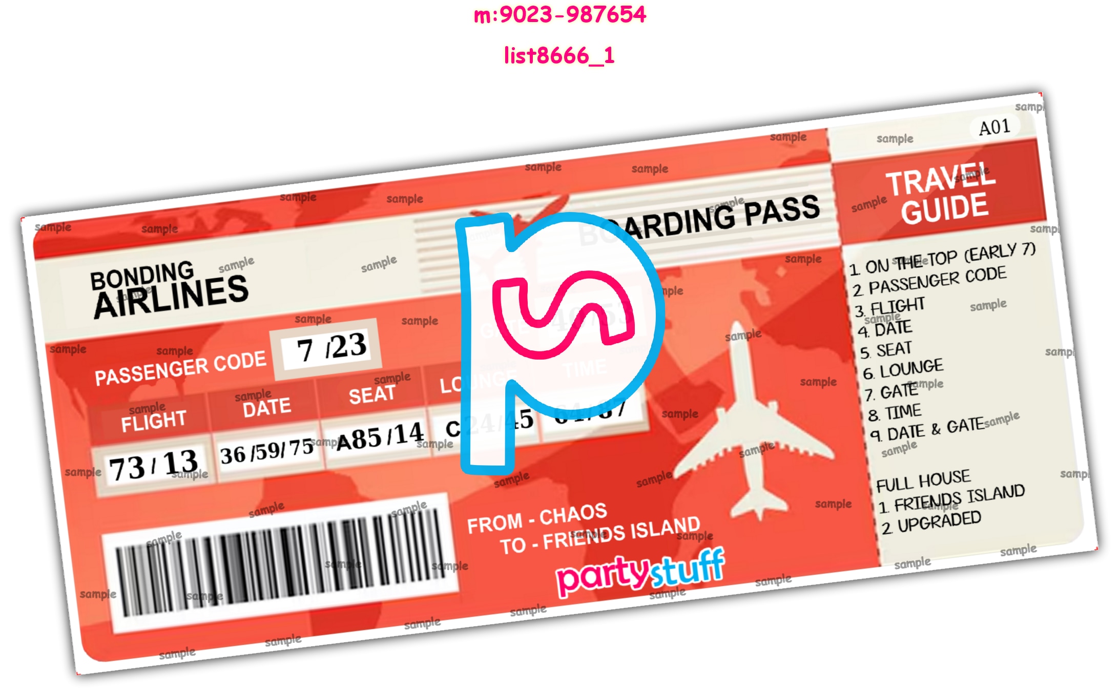 Tambola Housie | Printed list8666_1 Printed Tambola Housie