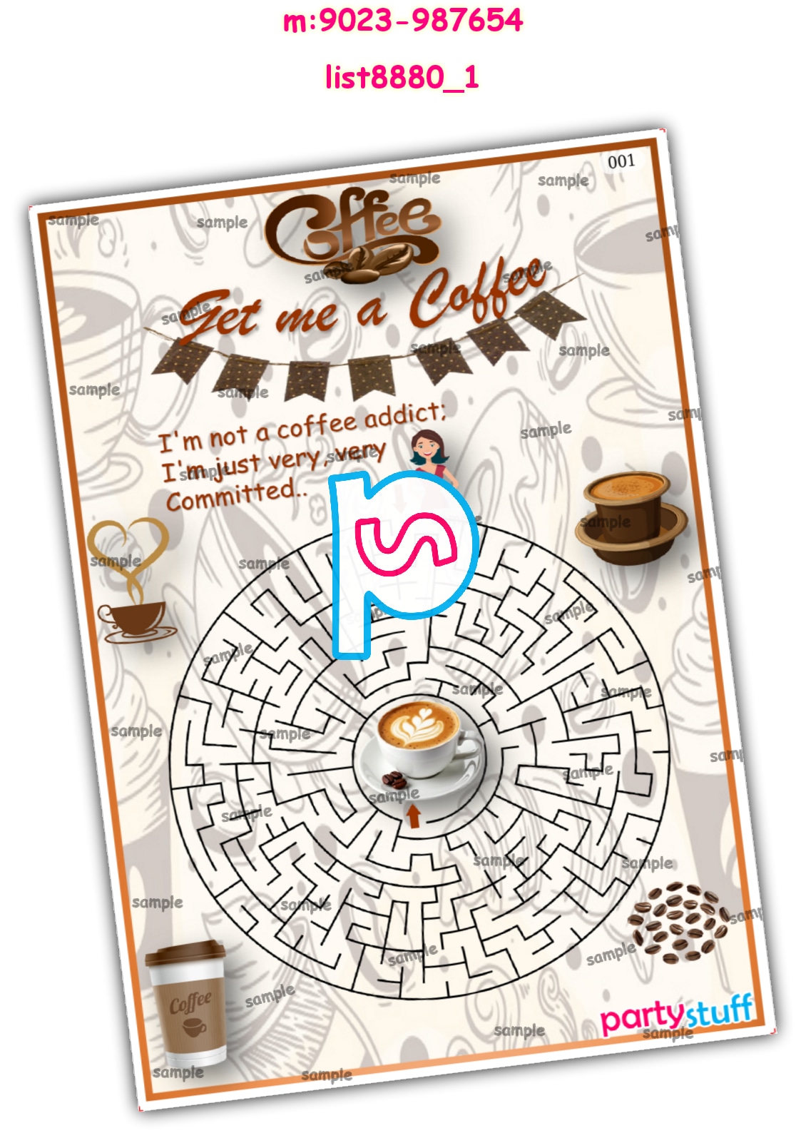 Paper Games | Printed list8880_1 Printed Paper Games