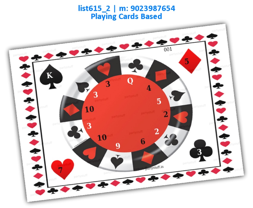 Playing Cards kukuba 7 | PDF list615_2 PDF Tambola Housie