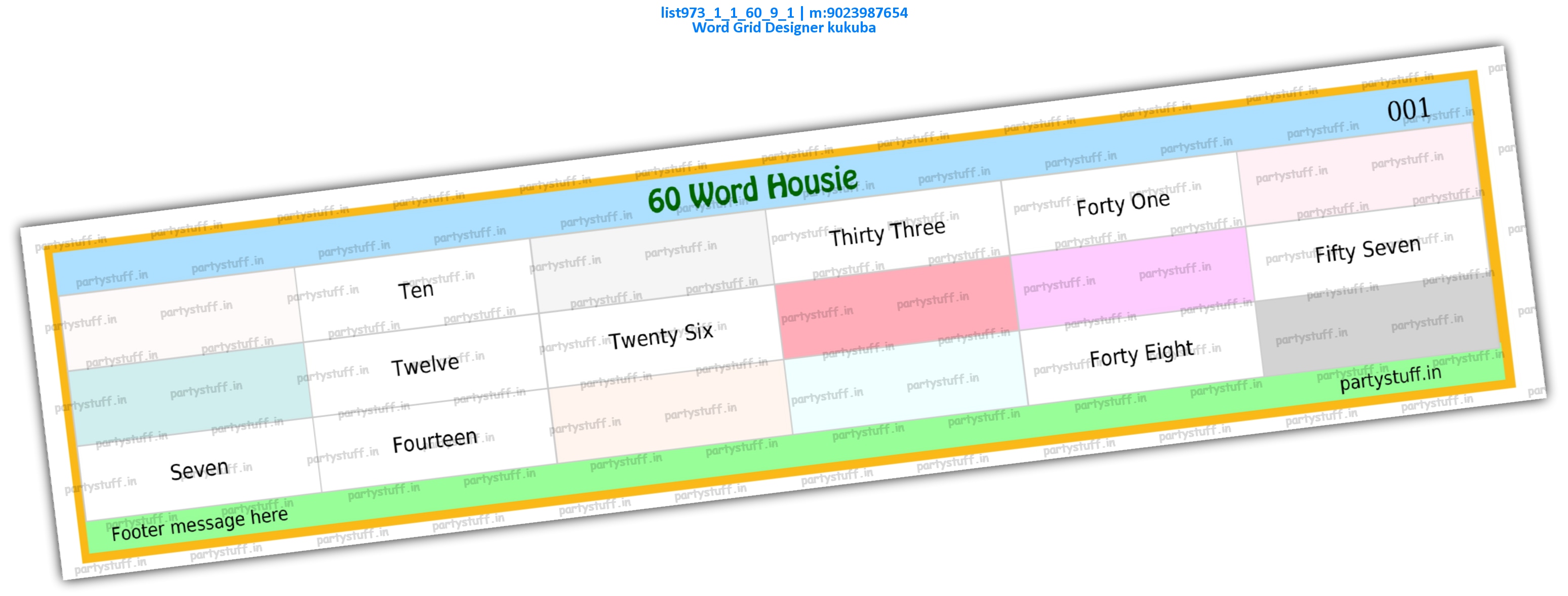 Word Grid Designer kukuba list973_1_1_60_9_1 PDF Tambola Housie