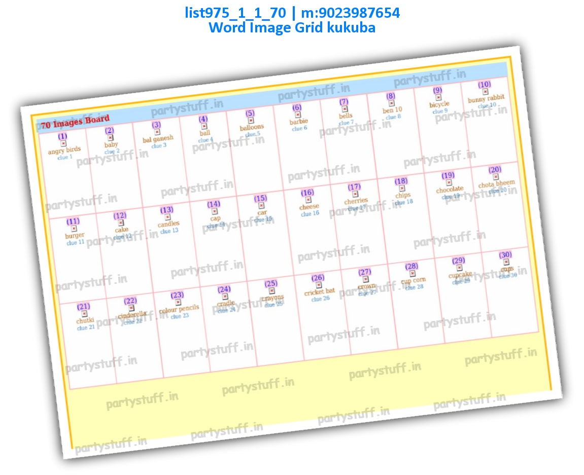 Image Clue Grid Tambola Board list975_1_1_70 PDF Tambola Housie