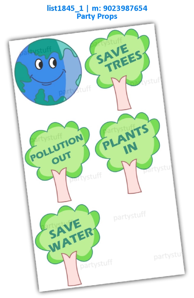 Earth Trees Image | Printed list1845_1 Printed Props
