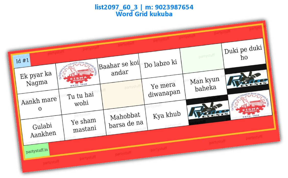 Bollywood Movies Dialogues 2 | Image list2097_60_3 Image Tambola Housie