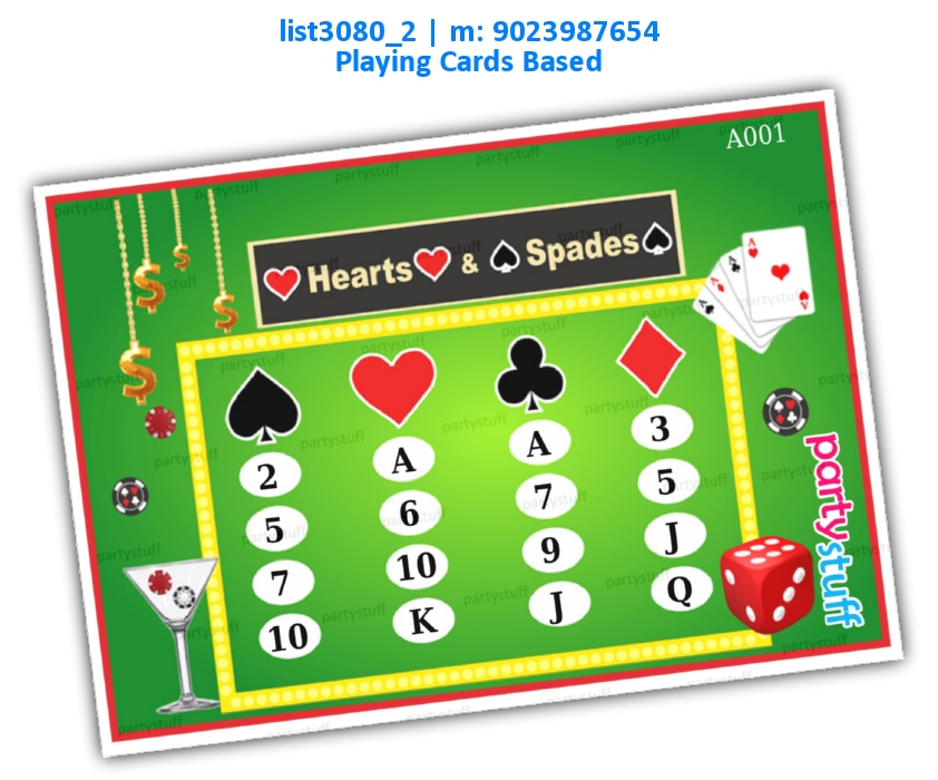 Playing Cards kukuba 14 | Image list3080_2 Image Tambola Housie