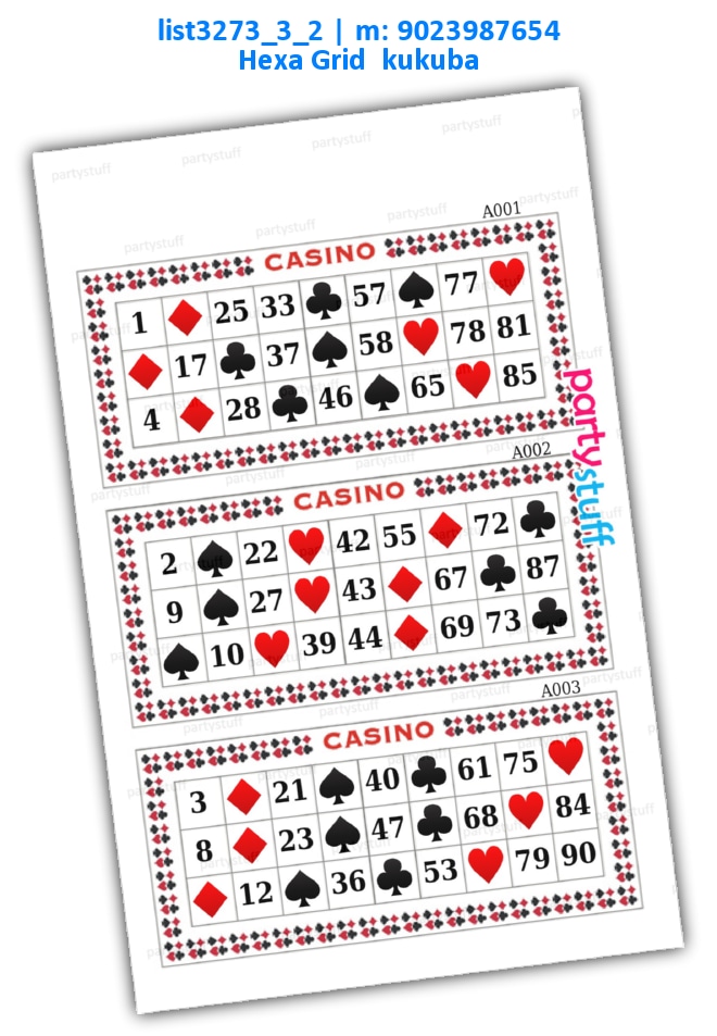 Casino Classic Tambola list3273_3_2 Image Tambola Housie