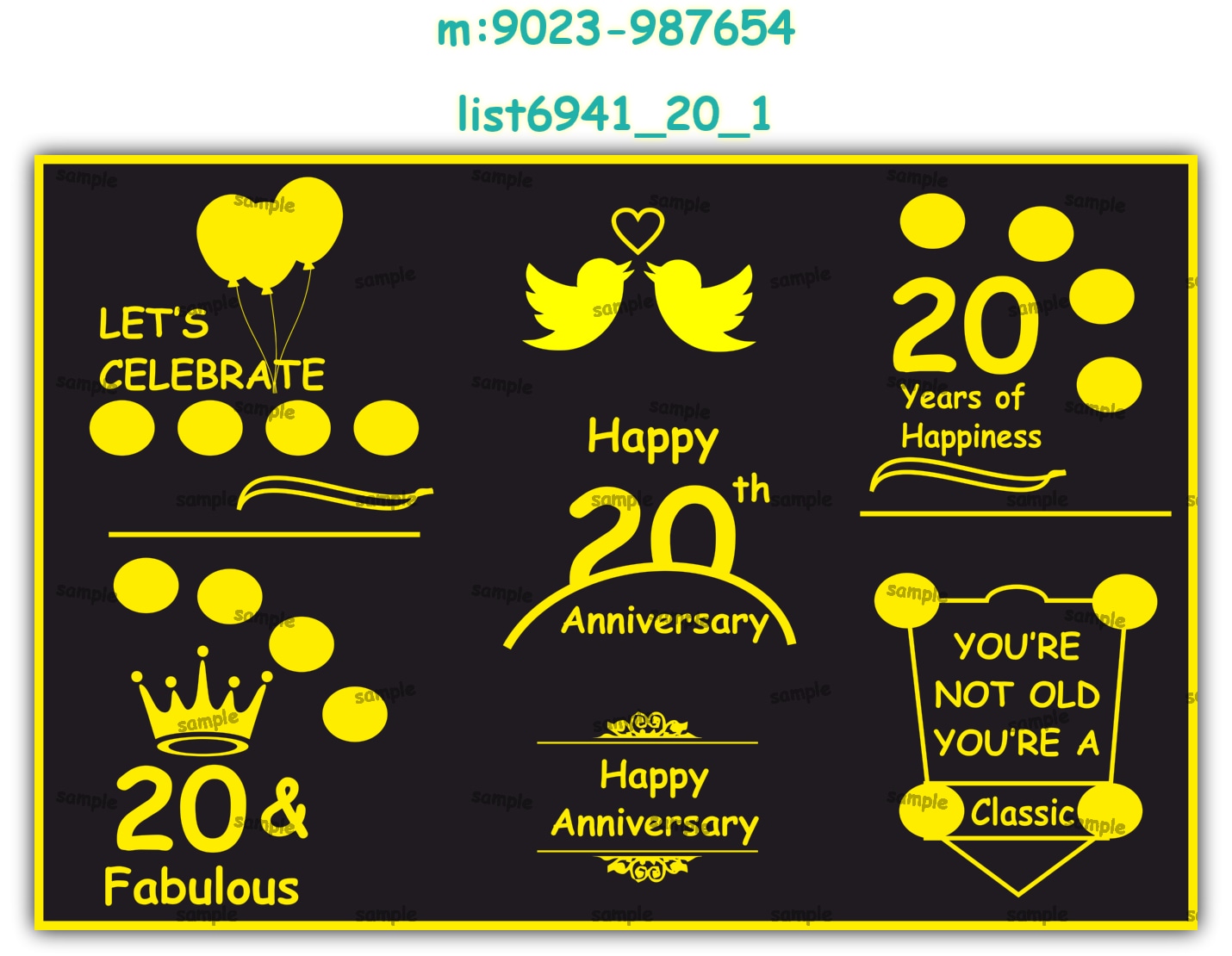 Tambola Housie | Printed list6941_20_1 Printed Tambola Housie