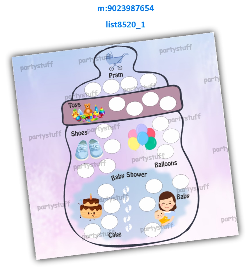 Tambola Housie | Printed list8520_1 Printed Tambola Housie