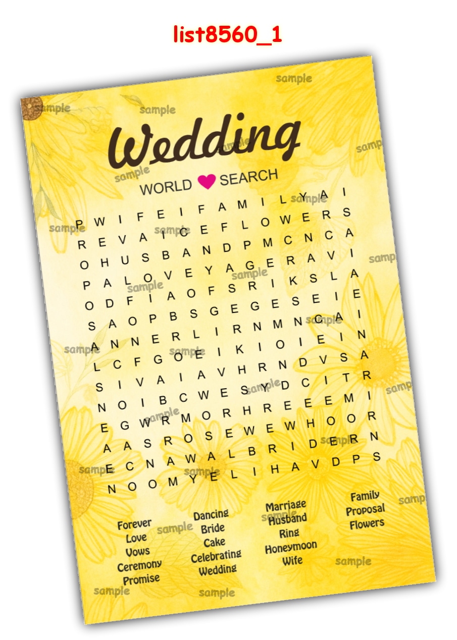 Paper Games | Printed list8560_1 Printed Paper Games