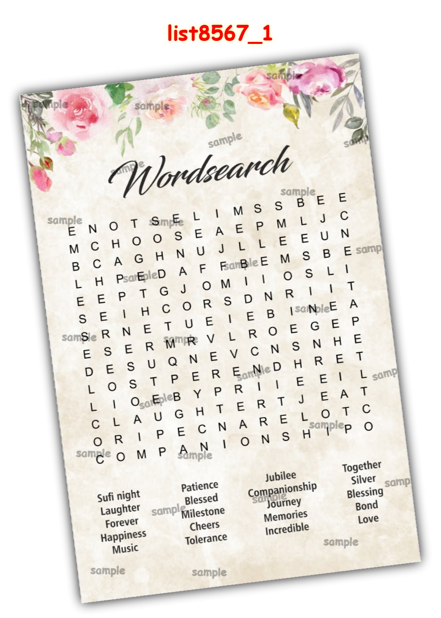 Paper Games | Printed list8567_1 Printed Paper Games