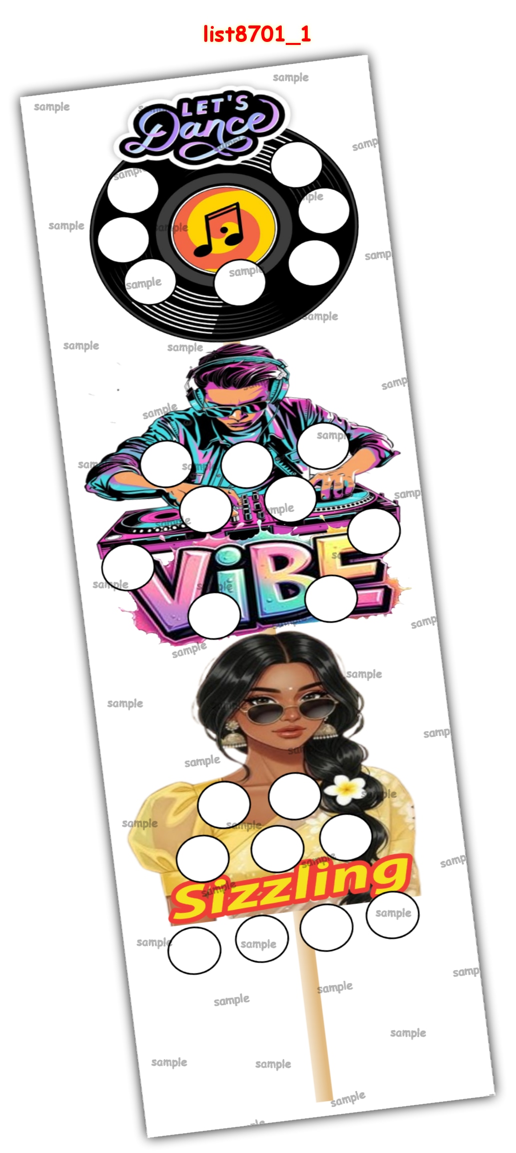 Tambola Housie | Printed list8701_1 Printed Tambola Housie