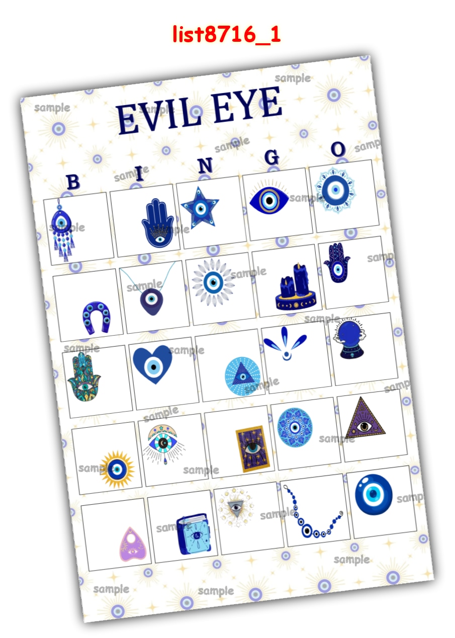 Tambola Housie | Printed list8716_1 Printed Tambola Housie