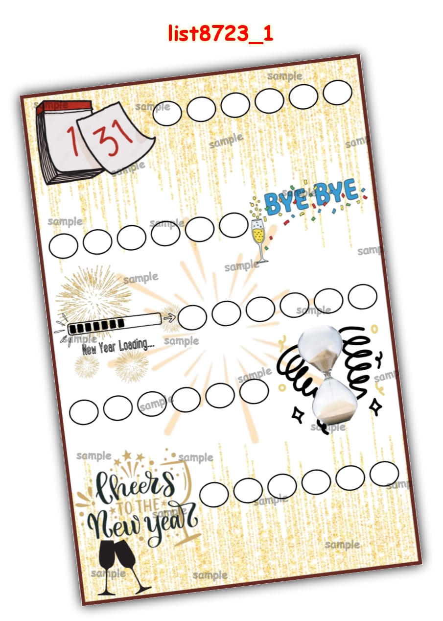 Tambola Housie | Printed list8723_1 Printed Tambola Housie