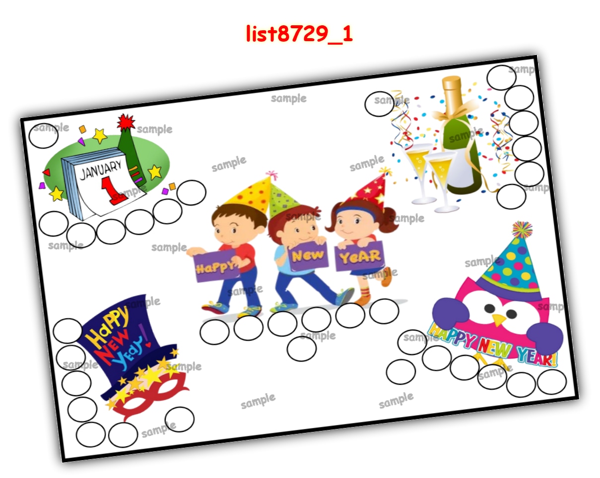 Tambola Housie | Printed list8729_1 Printed Tambola Housie