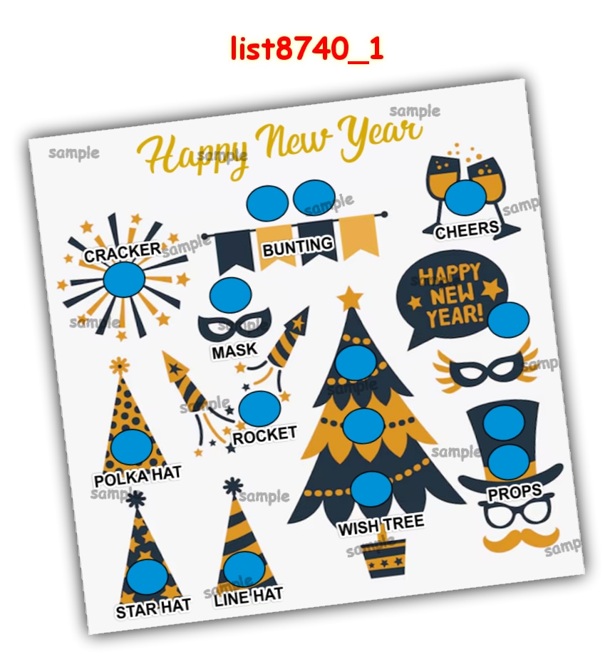 Tambola Housie | Printed list8740_1 Printed Tambola Housie