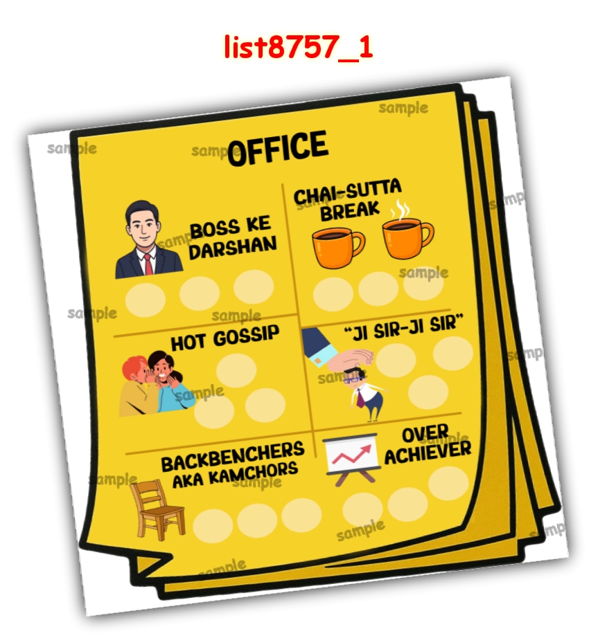 Tambola Housie | Printed list8757_1 Printed Tambola Housie