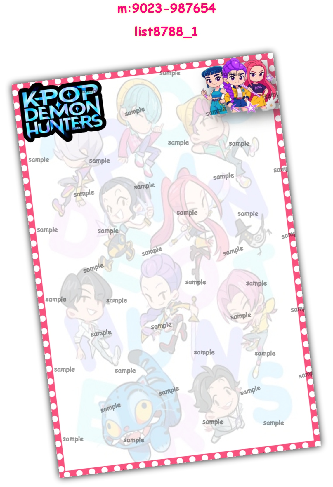 Paper Games | Printed list8788_1 Printed Paper Games