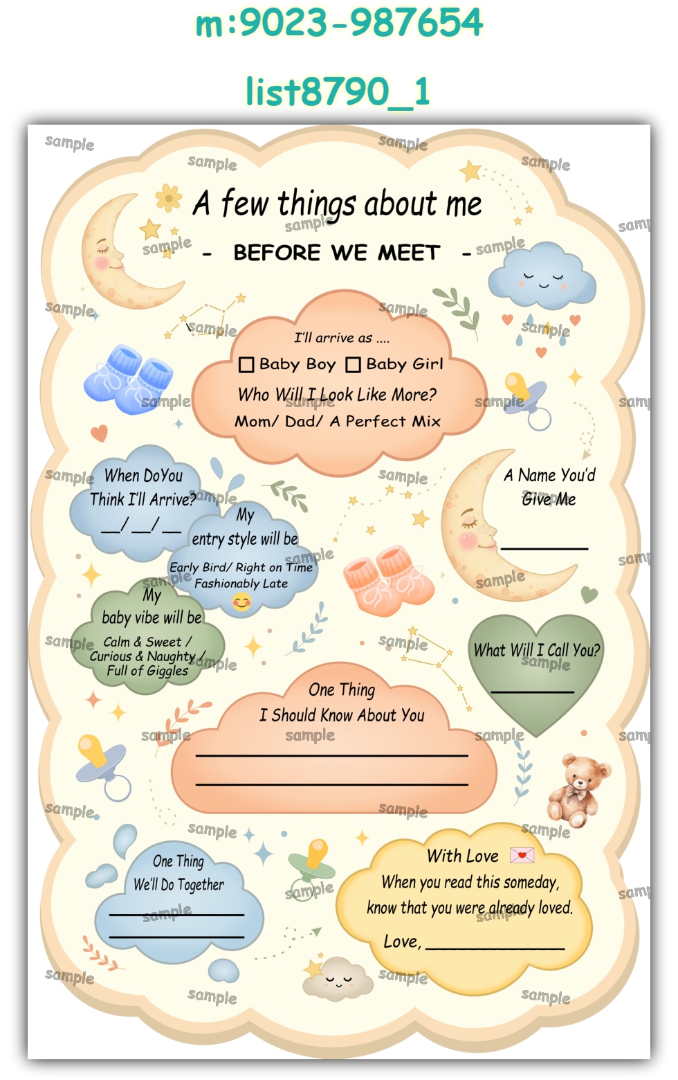 Paper Games | Printed list8790_1 Printed Paper Games