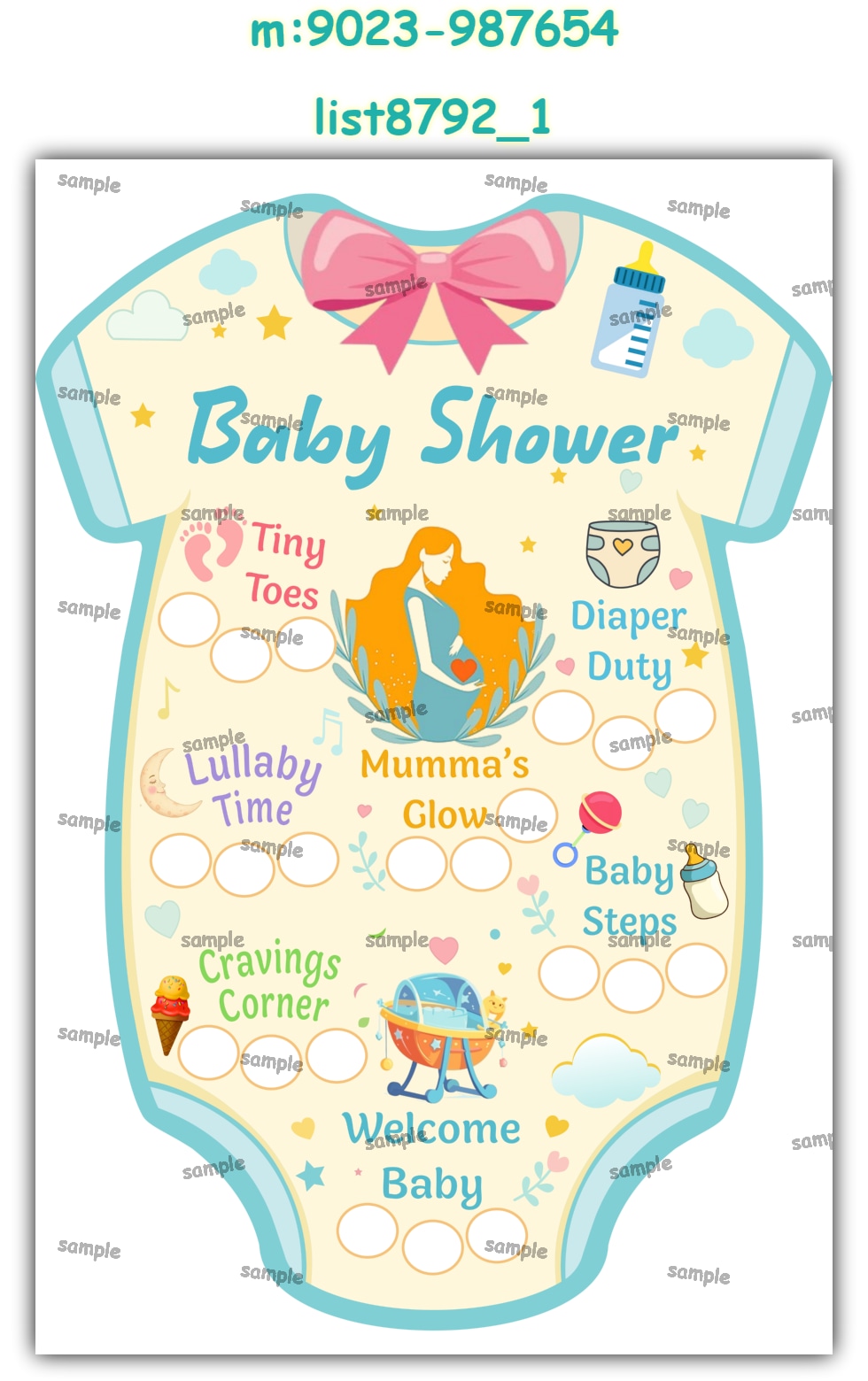 Tambola Housie | Printed list8792_1 Printed Tambola Housie