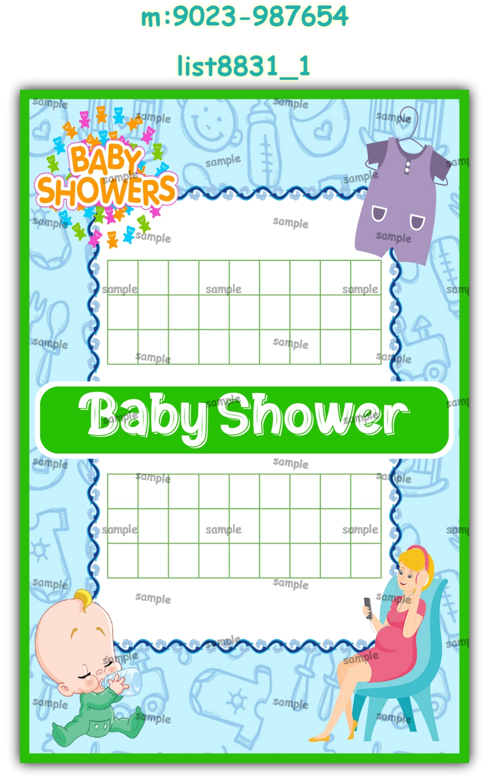 Tambola Housie | Printed list8831_1 Printed Tambola Housie