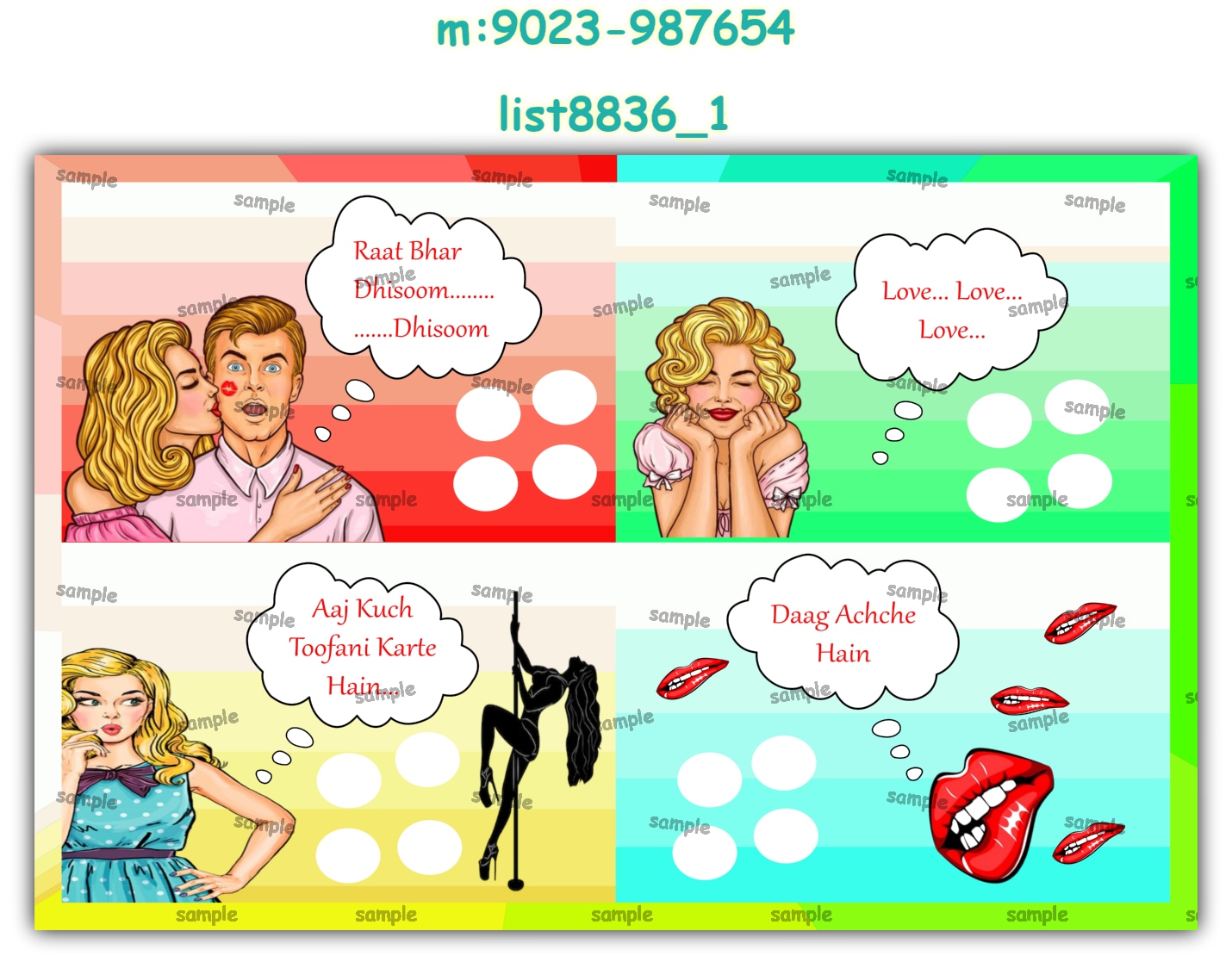 Tambola Housie | Printed list8836_1 Printed Tambola Housie