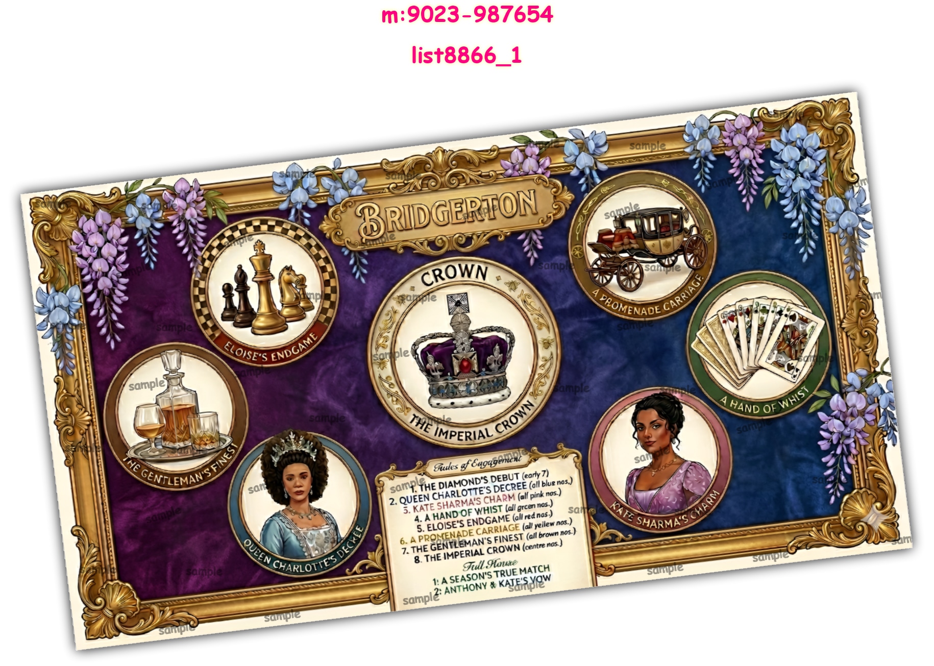 Tambola Housie | Printed list8866_1 Printed Tambola Housie