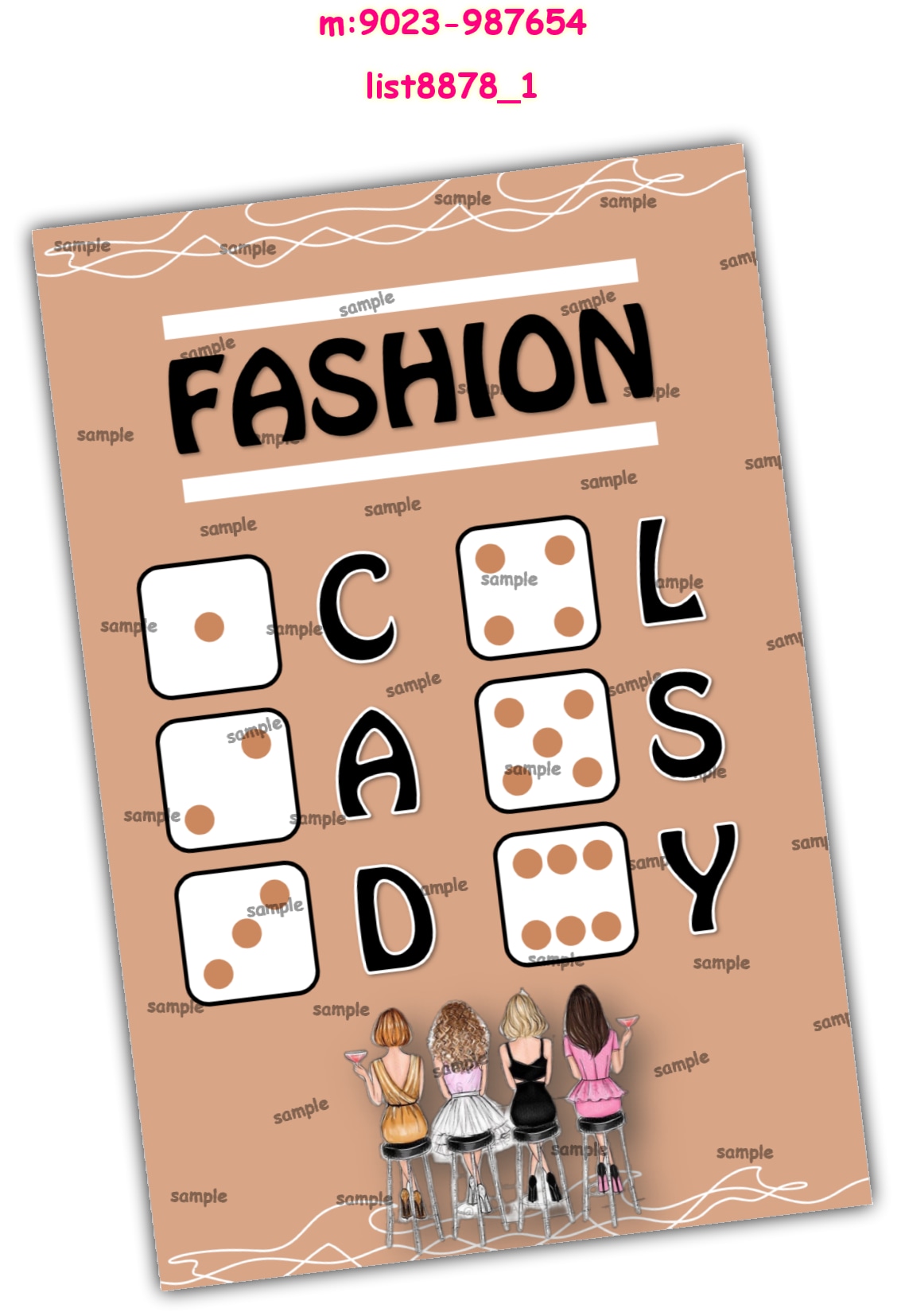 Activities | Printed list8878_1 Printed Activities