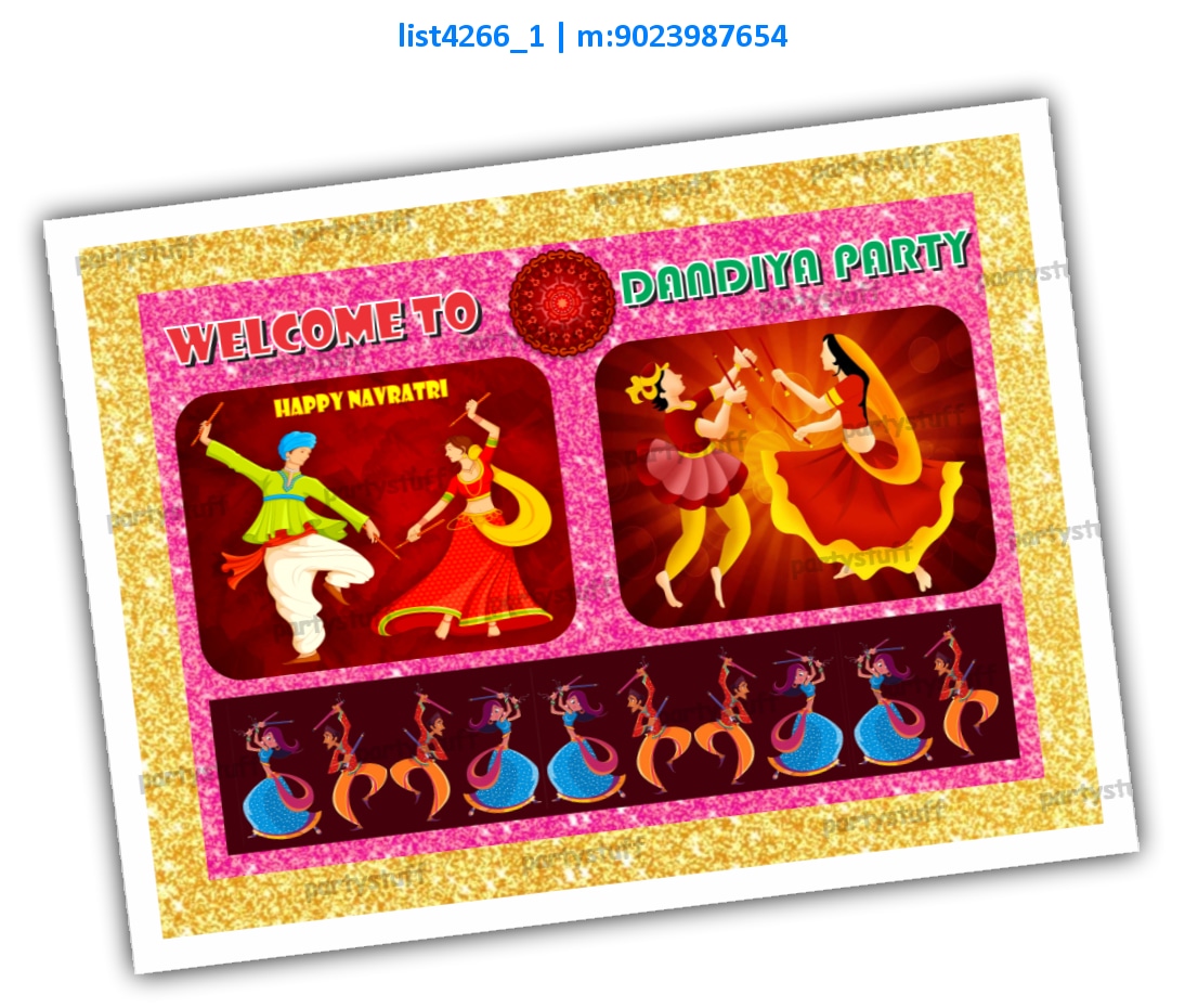 Navratri Flex Banner | Printed list4266_1 Printed Decoration