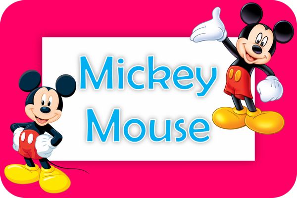 mickey-mouse theme designs
