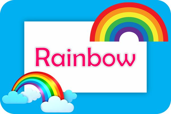 rainbow theme designs