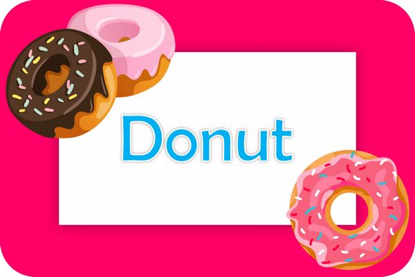 donut theme designs