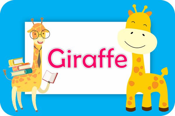 giraffe theme designs