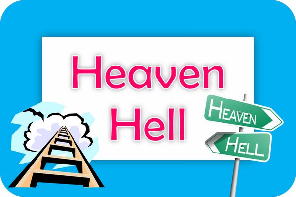 heaven-hell theme designs
