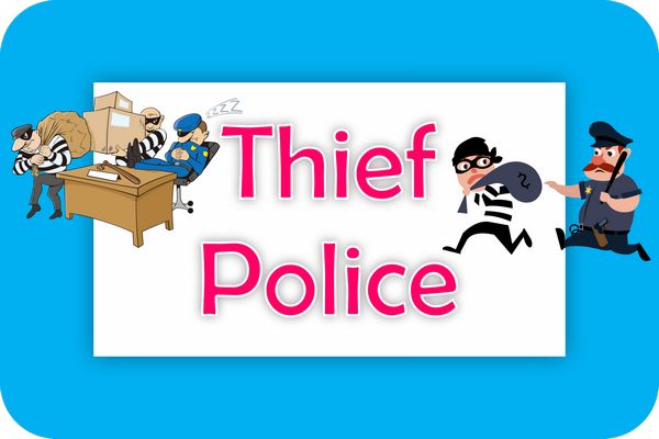 thief-police theme designs