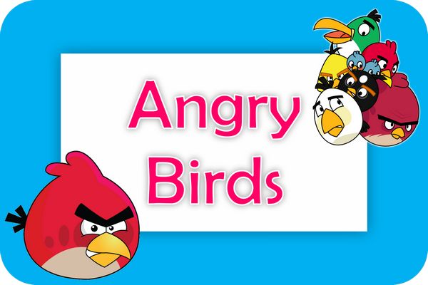 angry-birds theme designs