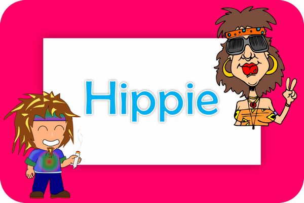 hippie theme designs