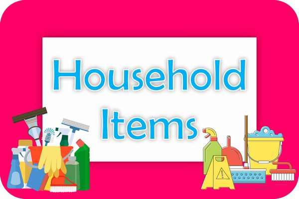 household-items theme designs