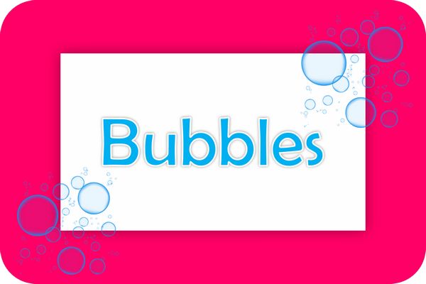 bubbles theme designs