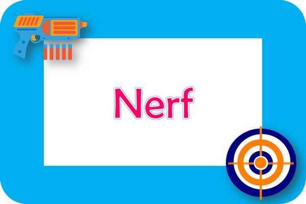 nerf theme designs