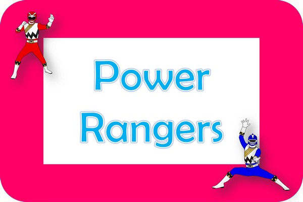 power-rangers theme designs