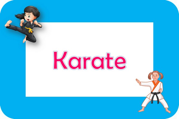 karate theme designs