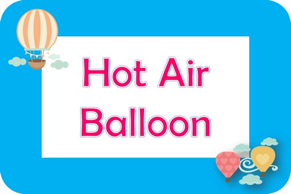 hot-air-balloon theme designs