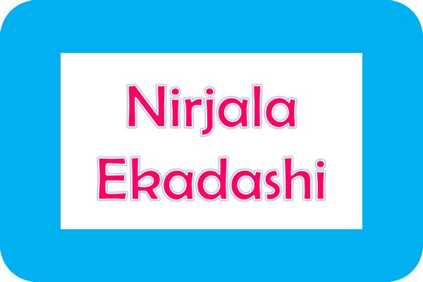 Nirjala Ekadashi