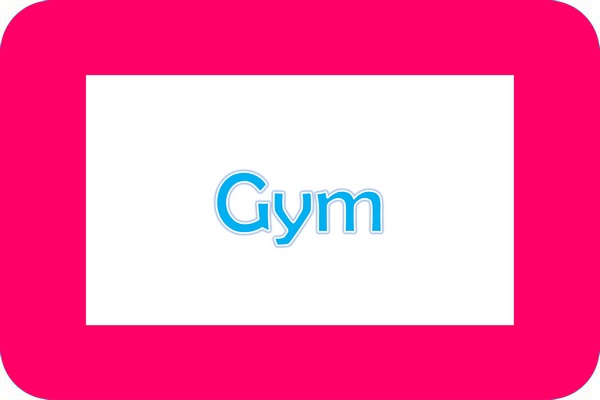 gym theme designs