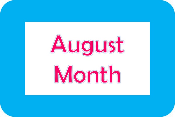 August Month