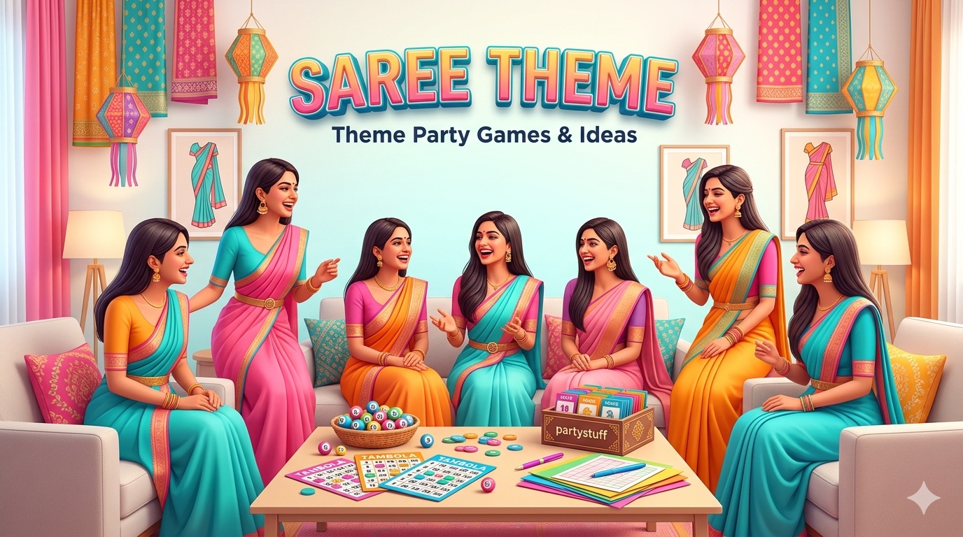 saree theme designs