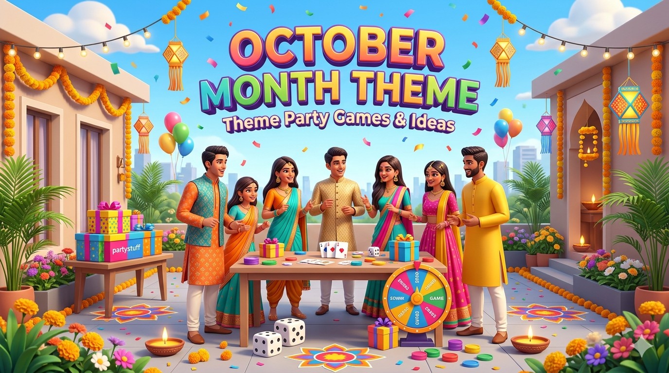 october-month theme designs